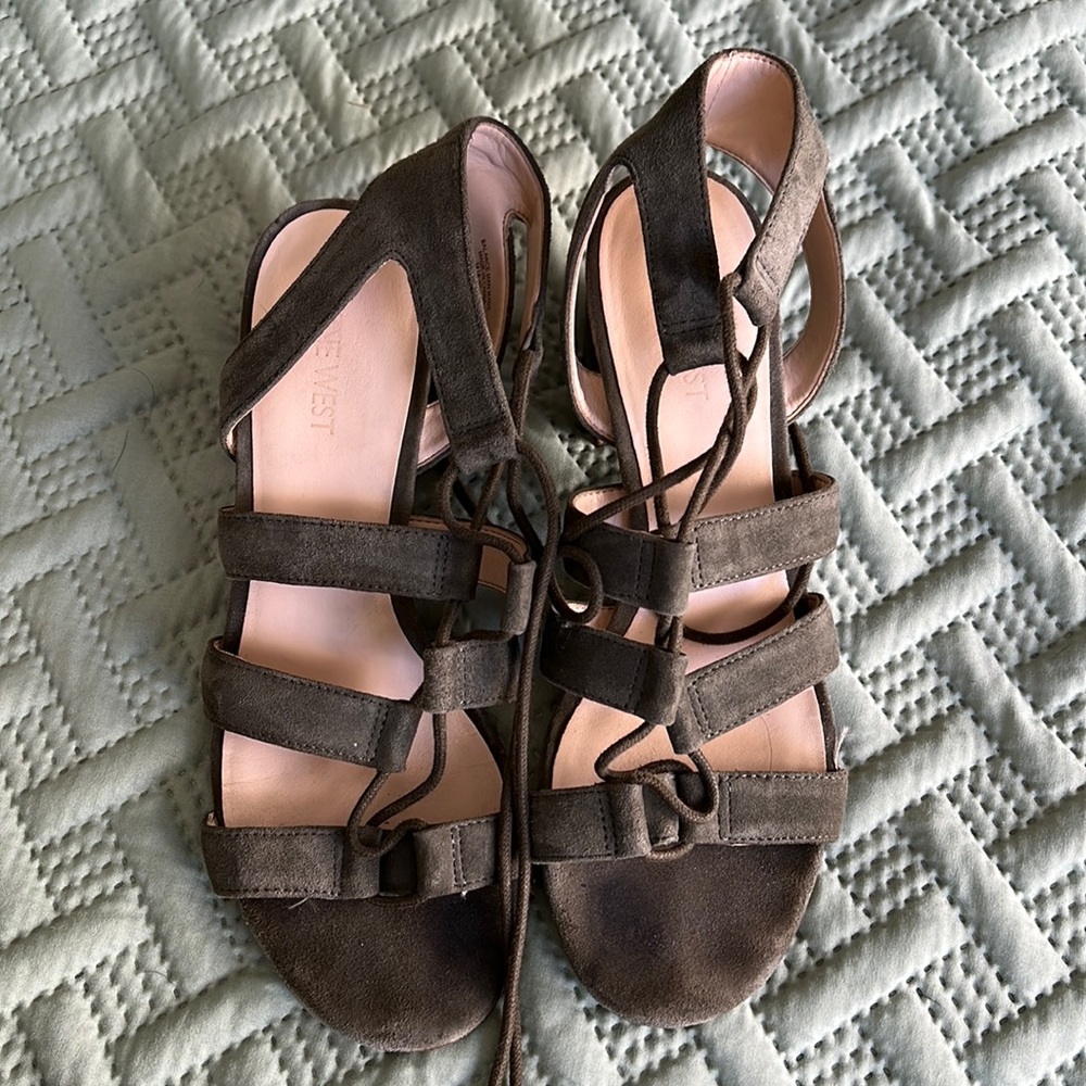 Nine West Lace Up Heels